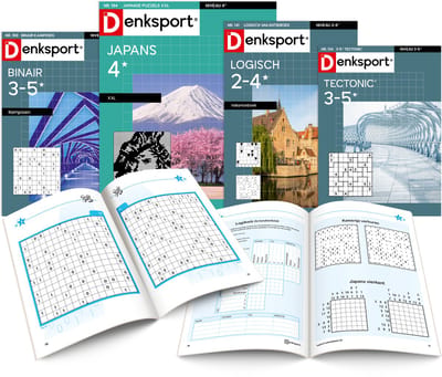 Denksport Logisch puzzelboek pakket nr. 13