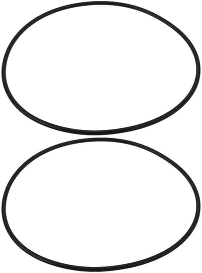 Dailygoods- O-ring 2 Stuks - Binnendiameter 218 mm - Draaddiameter 5,3 mm - Rubber - Vervangende Afdichting - Compatibel met SunSun Canister Filter - Afdichtring