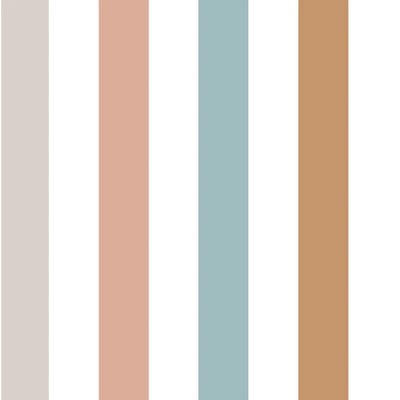 Baby behang Dekornik Portofino Colour Stripes