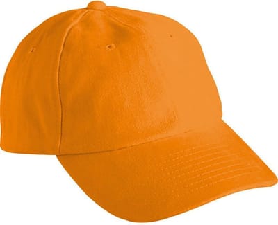 Myrtle Beach Volwassenen Unisex 6 Panel Raver Cap (Oranje)