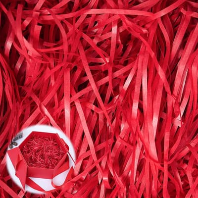 Vulmateriaal voor Pakketten - 500g Versnipperd Papier voor Cadeaus en Decoratie
