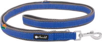 Petlando Dressuurlijn Outdoor Navy donkerblauw - verstelbare hondenlijn maat S - 230 cm x 1.5 cm