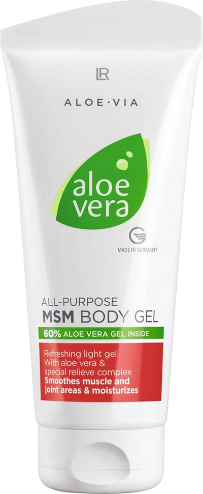 Multifunctionele lichaamsgel, Aloe Vera multifunctionele MSM lichaamsgel