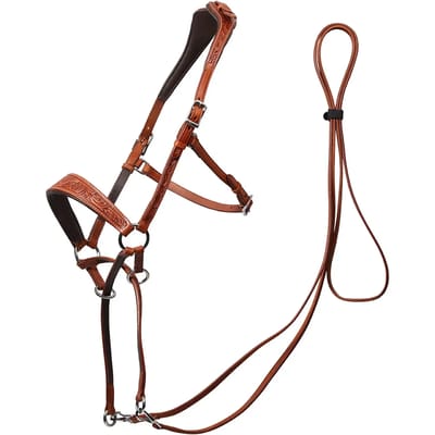 Bitloze hoofdstellen voor paarden Edix Saddles ED1-Rose