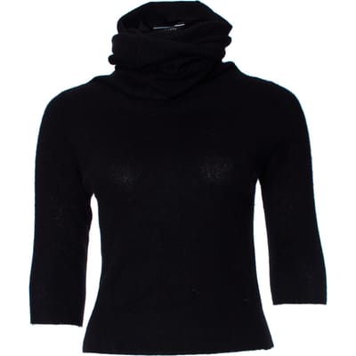 Joseph, cashmere top met extra lange col.