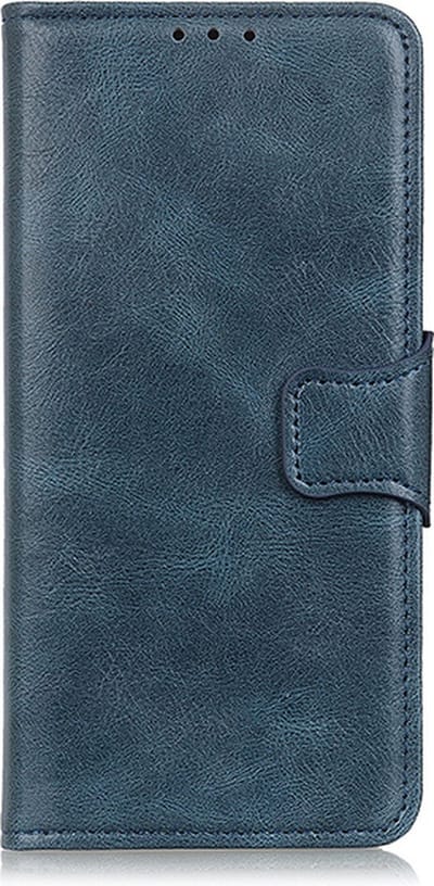 Zakelijke Book Case Telefoonhoesje - Portemonnee Hoesje - Pasjeshouder Wallet Case - Geschikt voor Nokia 2.4 - Blauw