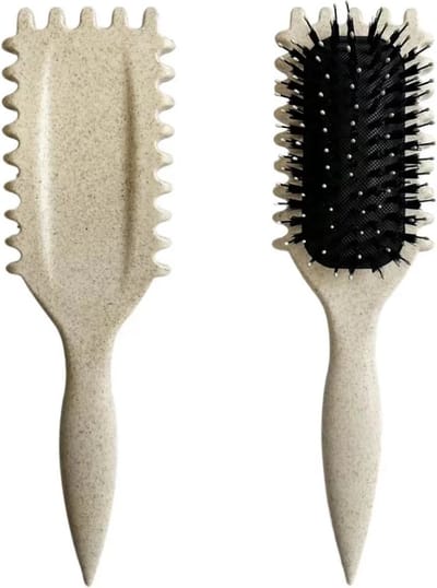 Curl Define Borstel – Anti-pluis Krullenborstel – Voor 2A t/m 4C Haar – Zonder Trekken – Styling Brush voor Curly Hair