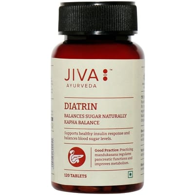 Diatrien (120 tabbladen, 100 mg), Diatrin Tabletten, Jiva