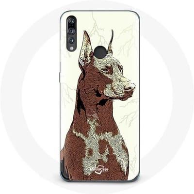 Coque pour Huawei p30 lite Doberman Race de chiens