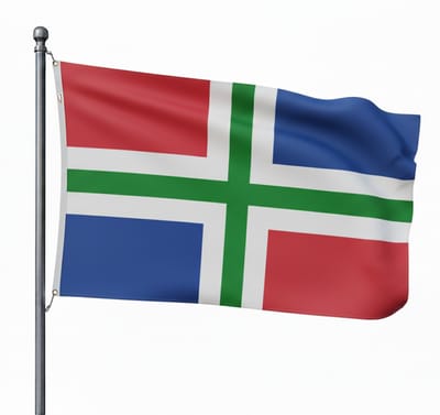 Trasal - vlag Groningen - groningse vlag - 150x90cm