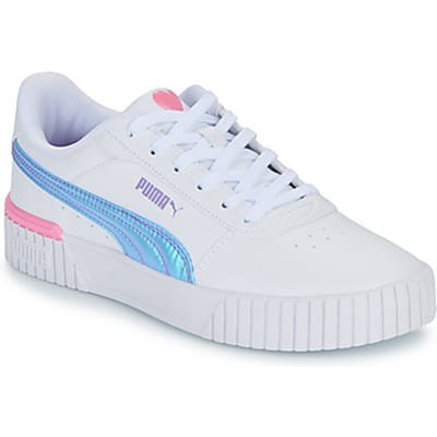 PUMA Carina 2.0 Bouncy Sky Jr Meisjes Sneakers - PUMA White-Lavender Alert
