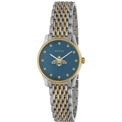 Gucci YA1265029 G-Timeless Two-Tone dameshorloge