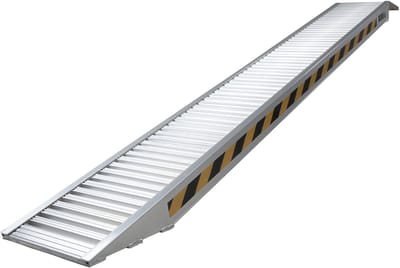 TRUTZHOLM - Heavy-Duty Oprijplaat - 265 cm - 1.650 kg - Aluminium - 35 cm Breed - Professionele Laadbrug Bouwmachines (1 Stuk)