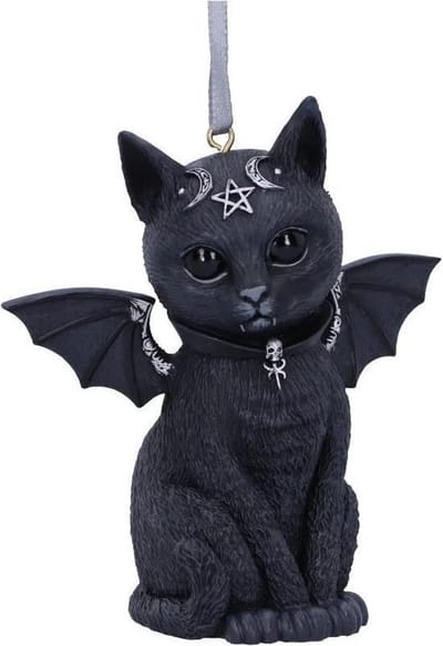 Nemesis Now Malpuss Unisex Kerstballen - Neutraal - Standard