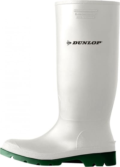 Dunlop 380BV Pricemaster Wit Werklaarzen