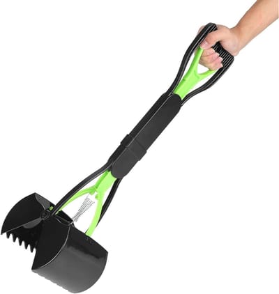 SVN® Hondenpoepschep - Honden - Hondenpoepzakjes - Groen/Zwart - ‎36cm x 24cm x 13cm