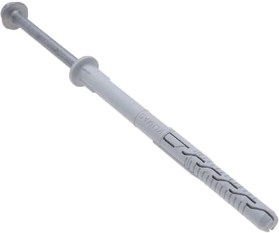 Schroeven met pluggen - Muurankers - Zware montage - Torx kop - 10x300mm 25 stuks - Zilverkleurig