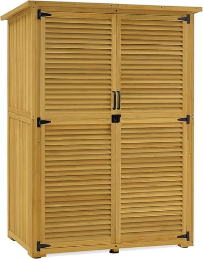Tuinkast hout 127 x 59 - 127x59x168 cm - x 59 x 168 cm - Medahomestore