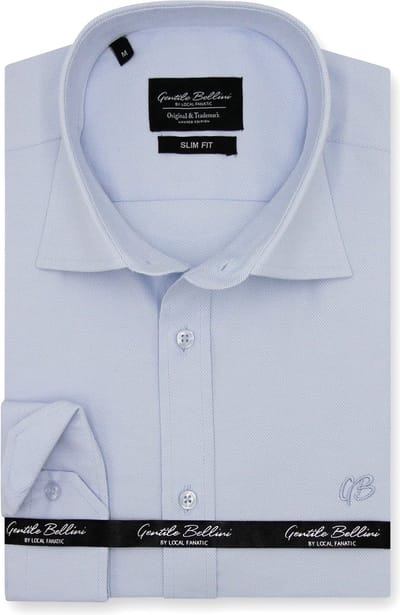 Mannen Blouse - Slim Fit - Getailleerde Zakelijke Overhemden voor Heren