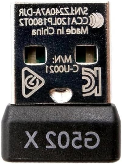 Muis Ontvanger Adapter - USB Dongle Vervanging - Draadloze Connectiviteit - Brede Compatibiliteit - 1 Stuk - Zwart