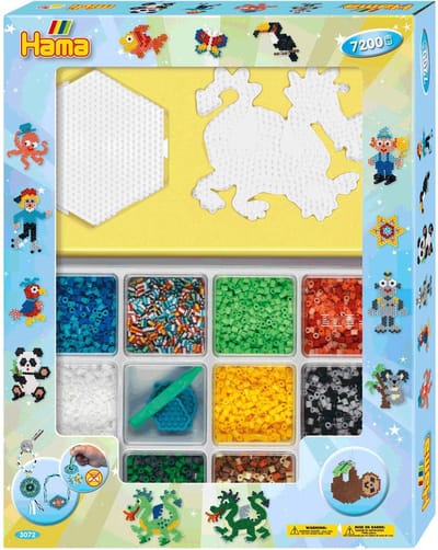 Hama - Strijkkralenset - Giant Open Gift Box - 7200 stuks