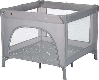 2-in-1 Reiswieg en Babybox, Opvouwbaar Campingbedje voor Baby's, Geschikt voor 0-3 Jaar