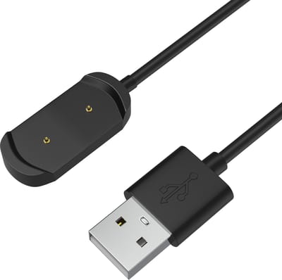 Compatibel met Amazfit GTR / Amazfit GTS / Amazfit T-Rex connected horloge. 1 kabellengte Zwart lengte 1 m