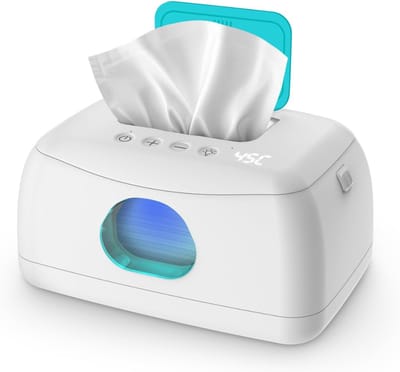 SVN® Billendoekjes Verwarmer - Wipe Box – Billendoekjesdoos - Wit - 22cm x 15cm x 11cm