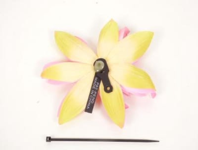 Décoration moto scooter fleur rose Tucano Urbano idée cadeau pour motard TU345 Neuf