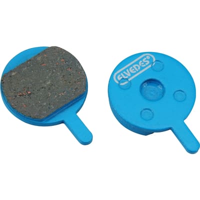 Paar biologische fietsremblokjes Elvedes Promax DSK-400, DSK-601J, Xnine
