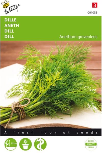Kruidenzaden pakket Buzzy XL 12 stuks - Basilicum - Munt - Tijm - Kamille - Koriander - Rozemarijn - Bieslook - Peterselie - Dille - Tuinkers - Citroenmelisse - Oregano