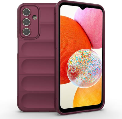 Coverup Hoesje - Geschikt voor Samsung Galaxy A15 Hoesje - Coverup Hands-On Rugged Back Cover - Bordeaux