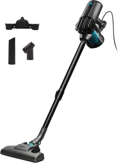 StayPowered Steelstofzuiger - De Ultieme 2-in-1 Stofzuiger voor Efficiënt en Krachtig Schoonmaken! - Krachtige Motor - Lichtgewicht - 4.5m Lange Snoer - Instelbare Standen - Inclusief Accessoires - Grijs - Levering Sneller dan Aangegeven!