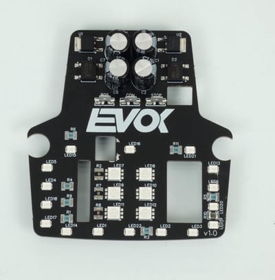 Feu arrière LED 12V EVOK pour scooter Piaggio 125 Vespa primavera 1963 à 1983