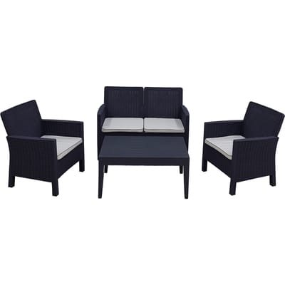 Intergard Kunststof loungeset Lova (incl. kussens)