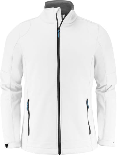 Printer SOFTSHELL JACKET TRIAL 2261044 - Wit - S