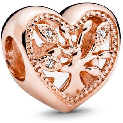 Nieuwe Koper Rose Goud Vlinder Stijl Bloem Libelle Cadeaubox Bedel Compatibel Met Authentieke Armband Accessoires Dames Sieraden Item brown