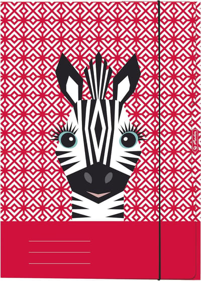 Verzamelmap A4 Schattige Dieren Zebra