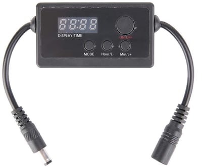 Dailygoody - Led Digitale Timing Dimmer Controller - Aquarium Verlichting Dimmer - Simuleert Zonsopgang - Geschikt voor Fish Tanks - Compact formaat -..