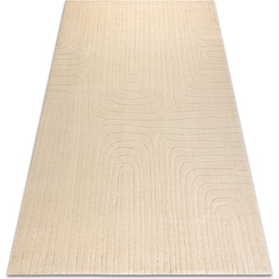 Kleden Rugsx Wollen tapijt TEXTURA 488.05.LA100 OSTA - Lijnen, 200x300 cm