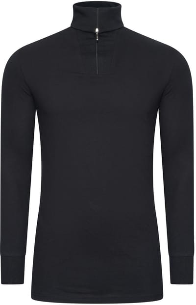 Cappuccino Italia - Heren Trui Ski Pully - Zwart - Maat M