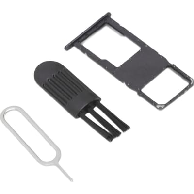 Support de carte SIM Anti-Rouille Remplacement Porte-carte SD avec Dé à Coudre Brosse pour A11 pour Galaxy A115U pour