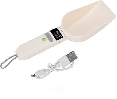 Dailygoods - Elektronische maatlepel - Digitale lepelweegschaal - Afneembaar design - 250 milliliter - Hoge nauwkeurigheid - Geschikt voor huisdieren...