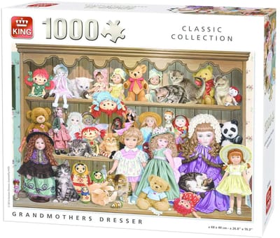 Puzzel Grootmoeder's Grandmother's Dresser 1000 volwassenen