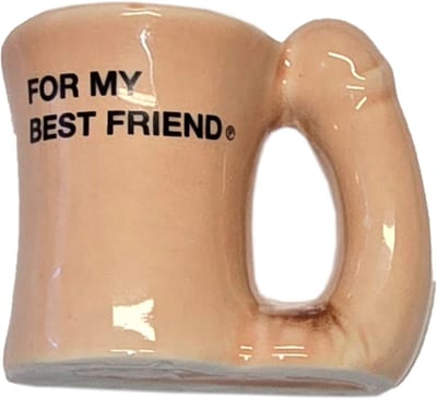Humoristische Keramische Magneten – Ondeugende Mini-Mokken “For My Best Friend”
