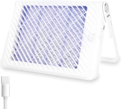 Elektrische Insectenverdelger met UV-Licht en 1000 Volt - Draadloze Muggenlamp voor Binnen en Buiten