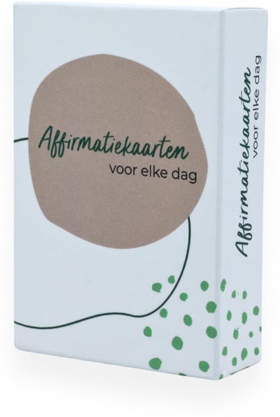 Affirmatiekaarten voor elke dag - gesprekskaarten - inzichtkaarten