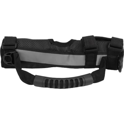 Sangles de transport pour vélo pliant Poignée et bandoulière en nylon pour les trajets quotidiens et le cyclisme en extérieur black