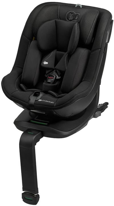 Autostoeltje I-GUARD i-Size AIR FLOW 40–105 cm | ISOFIX + steunpoot | 360° draaibaar | 4-sterren veiligheid - Zwart