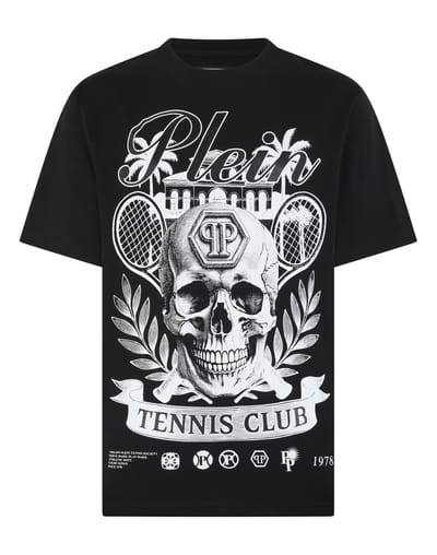 T-Shirt Met Ronde Hals En Korte Mouwen Skull